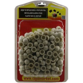 Resim M6 Somun Kapağı (beyaz) 