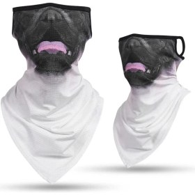 Resim Chaoduo Shop A06 Stili Tek Boyut Hayvan Baskı Spor Eşarp Bisiklet Bandana Yürüyüş Avcılık Kamp Boyun Isıtıcı Yüz Kapak Körüğü Kadın Erkek Balaclava Üçgen Maske (Yurt Dışından) 