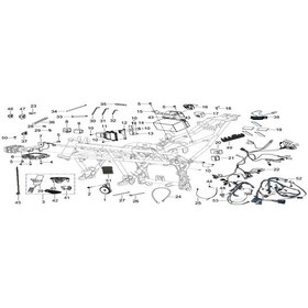 Resim BENELLİ 502-C ŞASİ ÖN KISIM 57110P360100 