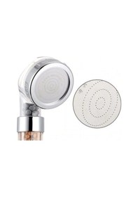 Resim Peak Star Filtreli Su Tasarruflu Boncuklu Duş Başlığı Seti Gümüş 