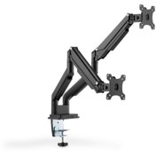 Resim Assmann Digitus Universal Dual Monitor Mount With Gas Spring And Clamp Mount 