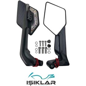 Resim Hsb Yamaha Xmax 300 Sinyalli Yarasa Ayna IA439281 