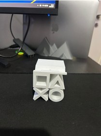 Resim Reborn 3d Ps5 Dualsense Uyumlu Stand Beyaz 