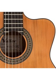 Resim VALLER VG517CEQ Elektro Klasik Gitar 