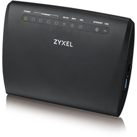 Resim ZYXEL VMG1312-T20B KABLOSUZ ADSL2+/VDSL2 FİBER UYUMLU 4 PORT USB MODEM/ROUTER 