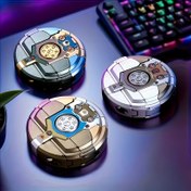 Resim Mekanik Dönüşen Fidget Spinner Robot - 360° Yerçekimi Algılayıcılı, 360° Dönebilir, Öğrenciler ve Ofis Masası için yaratıcı Rahatlama Oyuncağı, Noel Hediyesi fikri, masa aksesuarı, futuristik tasarım, kaliteli malzeme, ışıkta parlatmalı dikkati toplamaya yardımcı ürün, hassas mühendislik, pürüzsüz dönme 