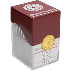 Resim Orange Needles Dcx27 Overlok Makine Iğnesi 11/75 (100 Adet) 