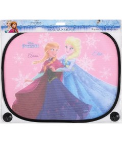 Resim Disney Çocuk Araç Güneşlik Frozen Lisanslı 