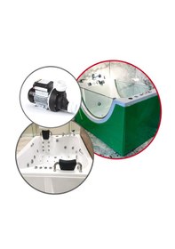 Resim Ayrıntıshop 1,20 Hp Jakuzi Motoru - Hidro Masaj Pompası 