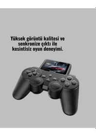 Resim Hdmı Destekli S10 Gamepad 520 Oyunlu Tv Ye Bağlanabilir Atari 2025 Model 