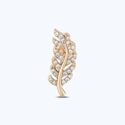 Resim Altınbaş Pırlanta Tüy Tragus Piercing 