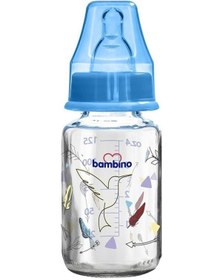Resim Bambino B011 Ortodontik Cam Biberon 0+Ay 125ml 