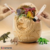 Resim [1 Adet Dinozor Yumurtası Kazı Seti] EOHEMERAL Dinozor Yumurtası Kazı Seti, Gerçekçi Dinozor Fosilleri, Arkeolojik Kazı Eğitici Oyuncak, Fosil Keşif Öğrenme Oyunu, Mini Dinozor Figürleri ile, 3-6 Yaş İçin, İdeal Doğum Günü Noel Hediyesi 