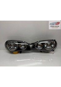 Resim Toyota Corolla 2000 - 2001 Far Lambası Sağ-sol Takım Ceylan Göz Far - Sağ - Sol Takım - 2 Far 