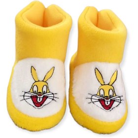 Resim Genel Markalar Yumuşak Taban Çocuk Tavşan Figürlü Panduf 