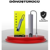 Resim 4K HDMI Çıkışlı, Gigabit Ethernet'li Usb‑c Çoklu Port Hub 