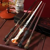 Resim Warner Bros. Harry Potter Temalı Metal Çekirdekli Asa, Harry/Dumbledore/Hermione/Voldemort Cadılar Bayramı Hediyesi, Doğum Günü Partisi & Cosplay Aksesuarları Koleksiyonu 