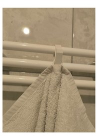 Resim Havlupan Ve Duşakabin Askısı Beyaz 