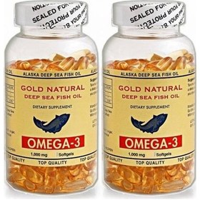 Resim Gold Natural Omega 3 Balık Yağı 1000 Mg 2 Adet 100 Softgel Ar 