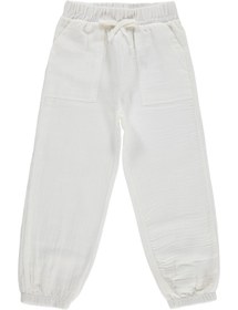 Resim Civil Girls Jogger 10-13 Yaş Pantolon - Beyaz - Beyaz / 12-13 Yaş 