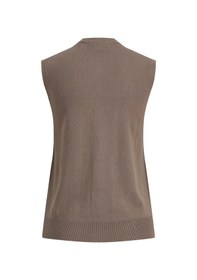 Resim Jack & Jones Kadin Örgü Yelek - Ophelia - 12296335 Brown Lentil 