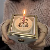 Resim Romantik Tasarım Pop-Up Ayı Temalı Mürekkep Kutusu - Evlilik Teklifi, Yıldönümü ve Düğünler İçin Çift Taraflı Mumlu Kutu - Sevgililer Günü & Anneler Günü Hediyesi - Dayanıklı Plastik Masaüstü Hatıra Kutusu, Oyunbaz Ayıcık Desenli, Şık Yazılı Dekoratif Ayıcıklı Takı Kutusu 