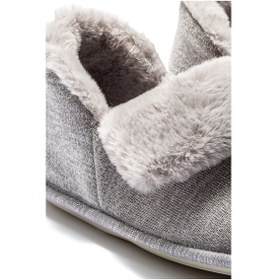 Resim Martha Kadın Peluş Ev Botu Gri 37/41 Gri 