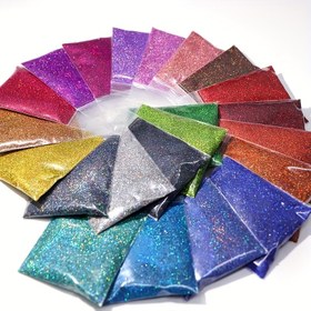 Resim 10g Epoksi Reçine Holografik Parıltı Dolgu - Gökkuşağı Renkler, Güce İhtiyacı Yok, El Yapımı Takı ve Dekorasyon Malzemesi, Çok Amaçlı Reçine Takı Yapım Malzemeleri 