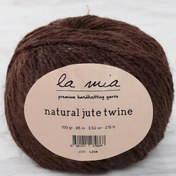 Resim La Mia Natural Jute Twine 100 gr Kahverengi Jüt İp - L214 - 34106 