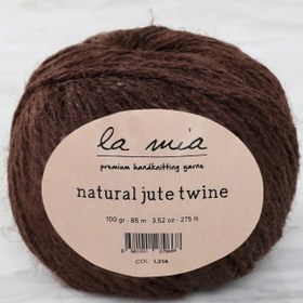 Resim La Mia Natural Jute Twine 100 gr Kahverengi Jüt İp - L214 - 34106 