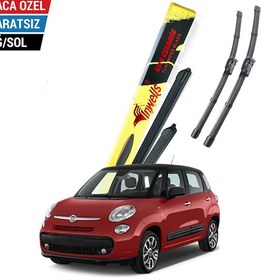 Resim İnwells Fiat 500L 2013-2017 Muz Silecek Takımı 
