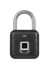 Resim Createtech Wenlin Parmak İzi Kilitli Akıllı Kilit - Su Geçirmez, 10 Parmak Kayıt, Uygulamalı, Çelik Gövde 