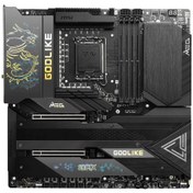 Resim MSI MB MEG Z790 GODLIKE MAX SOKET 1700 DDR5 7800MHZ(OC) PCI-E Gen5 M.2 USB3.2 THUNDERBOLT miniDP 1x10G SUPER LAN 1x2.5G LAN WI-FI 7 E-ATX 