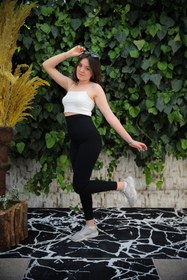 Resim Papatya Çelik Örme Korse Tayt 