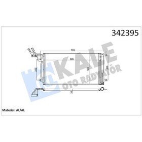 Resim Kale 342395 - Klima Kondenseri Vw Polo-audı A1-a1 Sportback-seat 