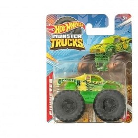 Resim Hot Wheels Monster Trucks 1:70 Ölçekli Gunkster (hfb96) 