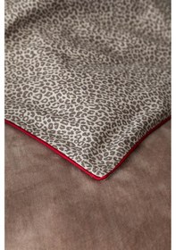 Resim Tek Kişilik Aphrodite Kadife Battaniyeli Nevresim Takımı Bej 