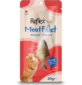 Resim Meat Fillet Uskumru Yetişkin Kediler İçin Tamamlayıcı 30 Gr Ödül Maması 