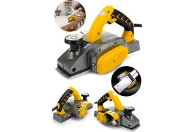 Resim Steiner Alman Titan 4200 Watt Motor Korumalı Bakır Sargılı Metal Şanzuman Çift Bıçaklı Planya Rende Makinesi 