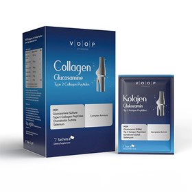 Resim Voop Collagen Glukozamin, Tip II Kolajen Peptitleri 7 Saşe - Gratis 
