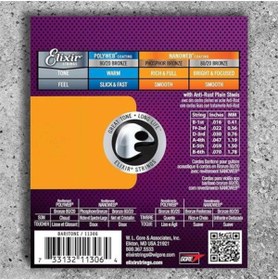 Resim AyrStore 11306 Nanoweb Bar Akustik Gitar Teli (16 70) 