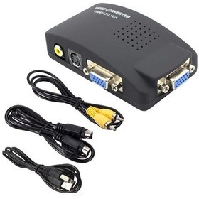 Resim Vga video çevirici vga av çevirici vga svideo çevirici 