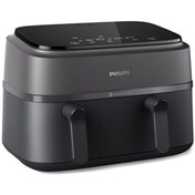 Resim Philips Airfryer NA350/00 Çift Hazneli Fritöz 9L 