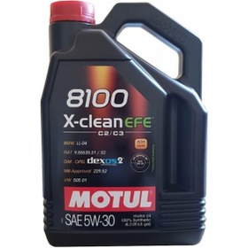 Resim Motul 8100 X-Clean Efe C2/C3 5W-30 Sentetik Motor Yağı 4 L 