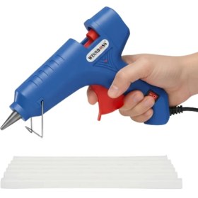 Resim Techora Sale 80 W Profesyonel Silikon Tabancası 11 mm Uyumlu 5 Adet Hediye Silikon 