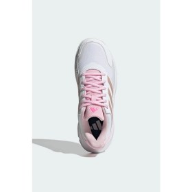 Resim adidas Courtjam Control 3 Kadın Beyaz Tenis Ayakkabısı.- 