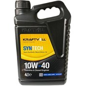 Resim Kraftvoll 10w40 Yarı Sentetik Benzin Ve Dizel Motor Yağı 4 Lt. 17011014 