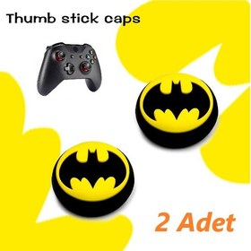 Resim Xbox One 2 Adet Batman Kabartma Desenli Analog Başlığı 