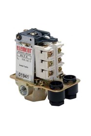 Resim Element Hidrofor Şalteri 2-8 Bar Tahliyesiz Trifaze 1/4 Bağlantılı 