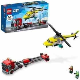 Resim LEGO® City 60343 Kurtarma Helikopteri Nakliyesi 215 Parça 